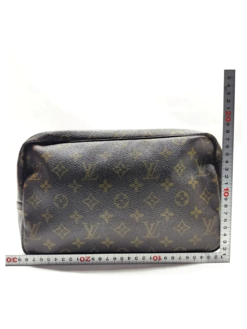 Authentic Louis Vuitton Trousse Toilette 28 Monogram Cosmetic Travel Pouch Bag